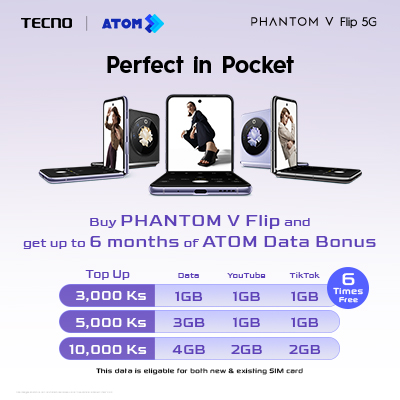 ATOM with Tecno